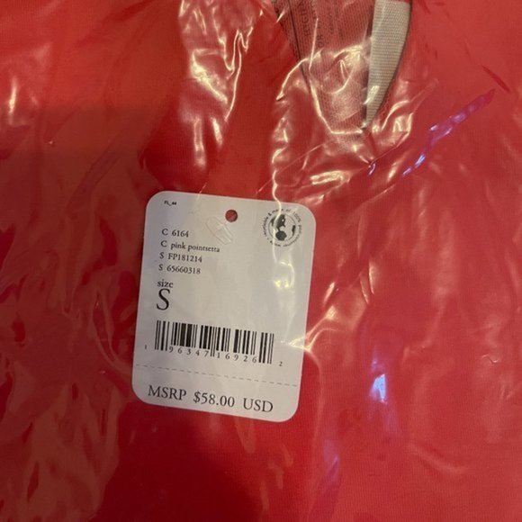 NWT Free People Keep It Sleek Bodysuit in Pink Pointsetta - Picture 4 of 4